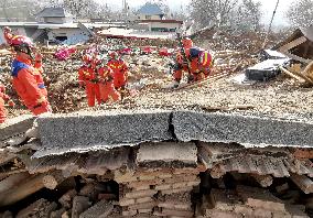 (SpotNews)CHINA-QINGHAI-HAIDONG-EARTHQUAKE (CN)
