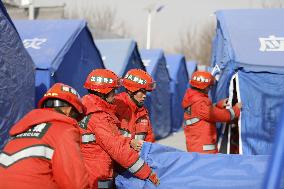 CHINA-GANSU EARTHQUAKE-ARMED FORCES (CN)