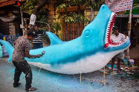 Daily Life In Kolkata, India