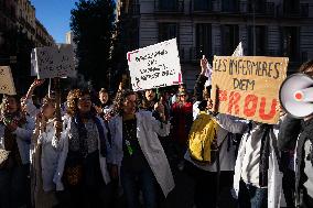 Indefinite Strike By Catalan Public Health: 4th Day Of Mobilizations.