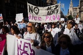 Indefinite Strike By Catalan Public Health: 4th Day Of Mobilizations.