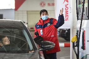 A Gas Station in Nanjing