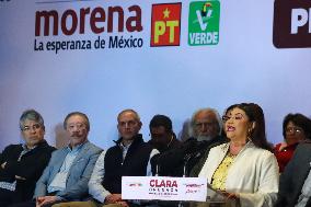 Clara Brugada Announces Her Cmpaign Advisory Council