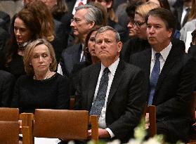 Funeral Service Of The Former Supreme Court Justice Sandra Day O'Connor