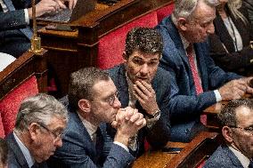 Session of questions to the Government at the French National Assembly