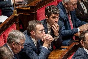 Session of questions to the Government at the French National Assembly