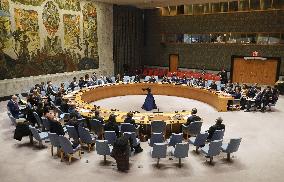 U.N. Security Council session over North Korea