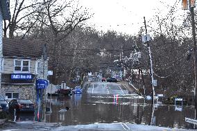 Flooding Damage Aftermath In New Jersey