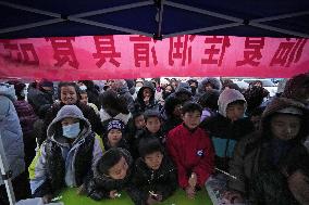 Aftermath of deadly earthquake in northwestern China