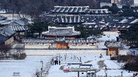 SOUTH KOREA-SEOUL-SNOW SCENERY