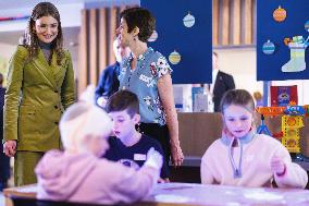 Princess Elisabeth Visit To Children's Hospital - Gent