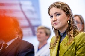 Princess Elisabeth Visit To Children's Hospital - Gent