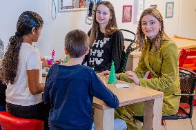 Princess Elisabeth Visits A Children Hospital - Gent