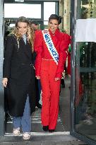 New Elected Miss France Eve Gilles Going Back In Her Hometown Village - Quaedypre