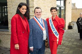 New Elected Miss France Eve Gilles Going Back In Her Hometown Village - Quaedypre