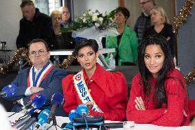 New Elected Miss France Eve Gilles Going Back In Her Hometown Village - Quaedypre