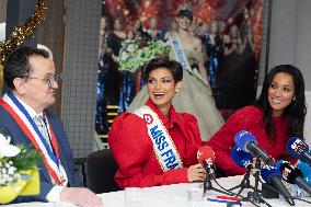 New Elected Miss France Eve Gilles Going Back In Her Hometown Village - Quaedypre