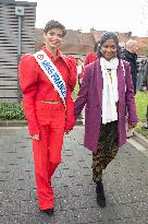 New Elected Miss France Eve Gilles Going Back In Her Hometown Village - Quaedypre