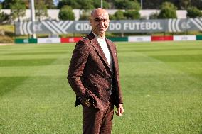 Portuguese National Football Coach Roberto Martinez