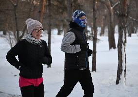 Citizens Face Frost in Shenyang