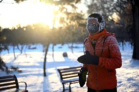 Citizens Face Frost in Shenyang