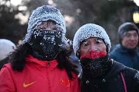 Citizens Face Frost in Shenyang