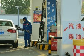 A Gas Station in Suzhou