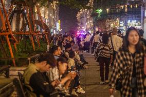 Daily Life At Zhongshan Road In Xiamen