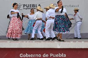 Folklore Ensemble 'Tierra Mestiza' Celebrates Mexican Dance Heritage In Puebla
