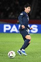 Ligue 1 match between, Paris Saint Germain " "PSG" and FC Metz