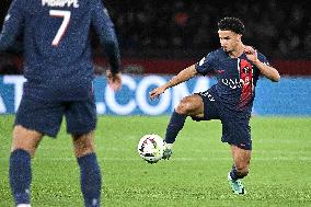 Ligue 1 match between, Paris Saint Germain " "PSG" and FC Metz