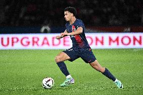 Ligue 1 match between, Paris Saint Germain " "PSG" and FC Metz