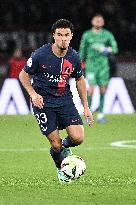 Ligue 1 match between, Paris Saint Germain " "PSG" and FC Metz