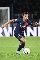 Ligue 1 match between, Paris Saint Germain " "PSG" and FC Metz