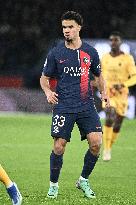 Ligue 1 match between, Paris Saint Germain " "PSG" and FC Metz