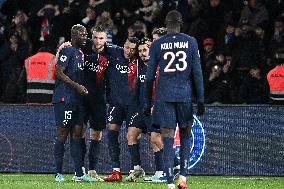 Ligue 1 match between, Paris Saint Germain " "PSG" and FC Metz