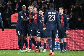 Ligue 1 match between, Paris Saint Germain " "PSG" and FC Metz