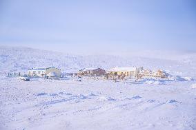 CHINA-INNER MONGOLIA-XILINGOL-SNOWSCAPE(CN)