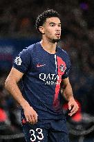 Ligue 1 match between, Paris Saint Germain " "PSG" and FC Metz