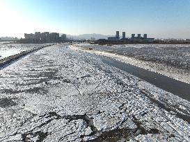 Sea Ice Landscape in Lianyungang