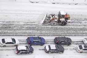 Snow Depth Record in Yantai