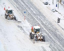 Snow Depth Record in Yantai