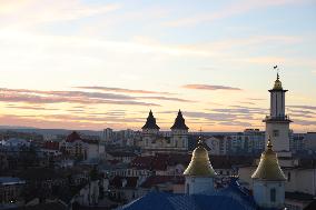 Sunset in Ivano-Frankivsk