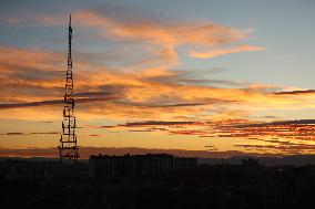 Sunset in Ivano-Frankivsk