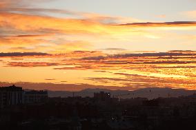 Sunset in Ivano-Frankivsk
