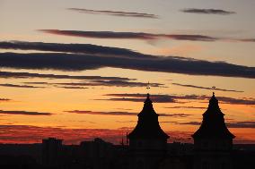 Sunset in Ivano-Frankivsk