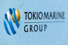 Tokio Marine Holdings signage and logo