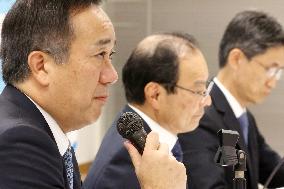 Tokio Marine & Nichido Fire Insurance President Change Press Conference
