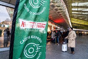 Paris Gets First Taste Of Krispy Kremes