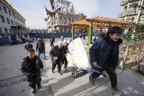 Aftermath of deadly earthquake in northwestern China